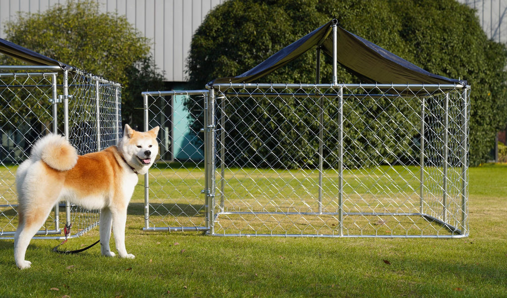 Heavy Duty Steel Mesh Dog Kennel N930688
